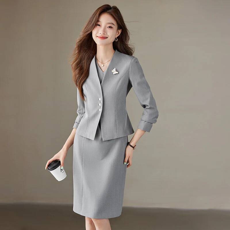 Women Formal Wear Stitching - Blazer Wanita Formal untuk Kerja Kantor,