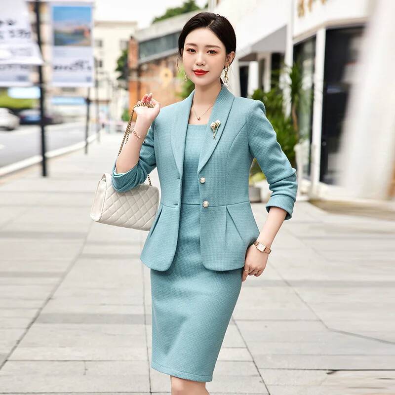 Women Formal Wear Stitching - Setelan Bisnis Wanita Profesional Berkualitas Tinggi