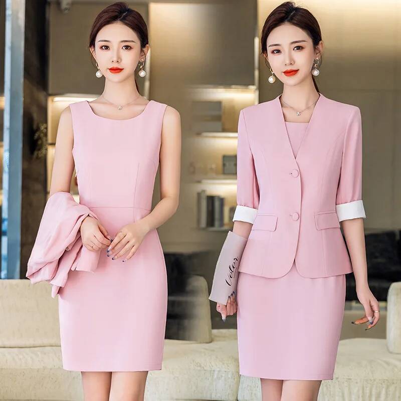 Women Formal Wear Stitching - Setelan Bisnis Wanita Formal Ukuran Besar