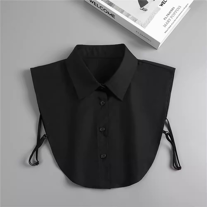 Women Formal Wear Shirts - Kerah Setengah Baju Palsu yang Nyaman,