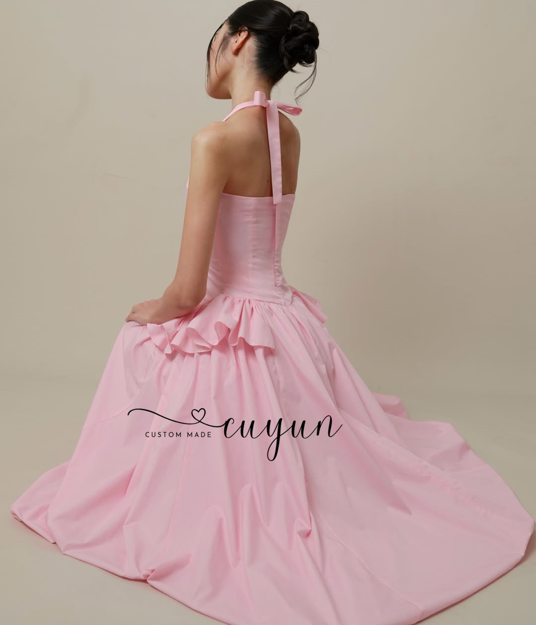 Gaun Musim Panas Wanita CUYUN  - Women'S Semi Formal Evening Wear ulasan dan harga