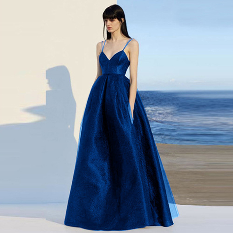 Gaun Pesta Panjang Prom Tamu T - Women Formal Wear Dress ulasan dan harga