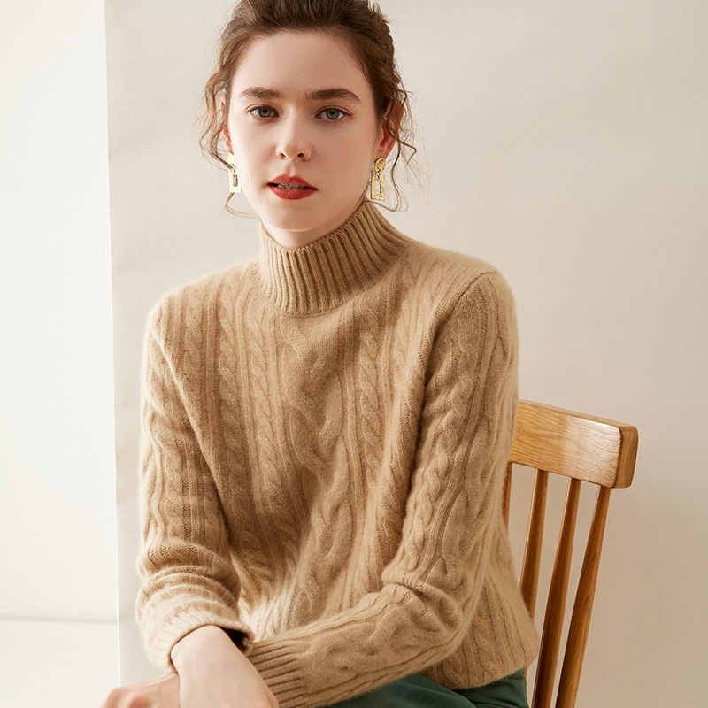 WinvyNee Pakaian Wanita Sweter - Cashmere Sweater Formal ulasan dan harga