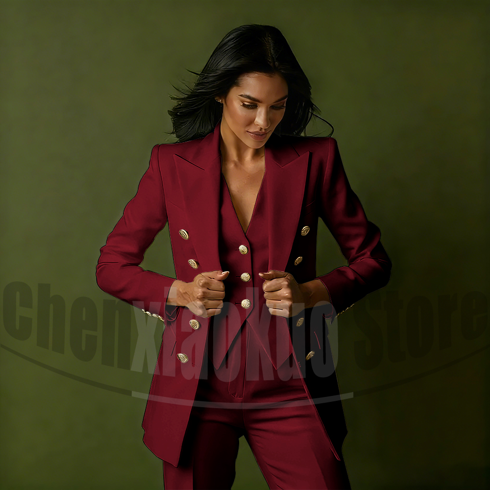 Setelan Jas Wanita Tiga Potong - Women Formal Wear Shirts ulasan dan harga