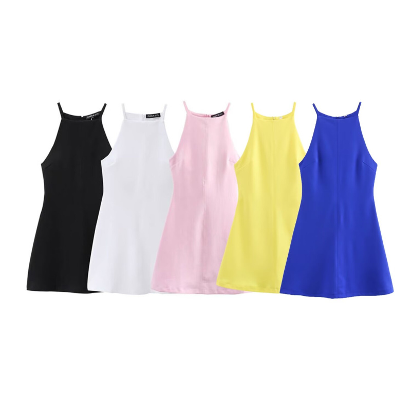 Gaun halter interlock ETJ 2025 - Women Formal Wear Zara ulasan dan harga