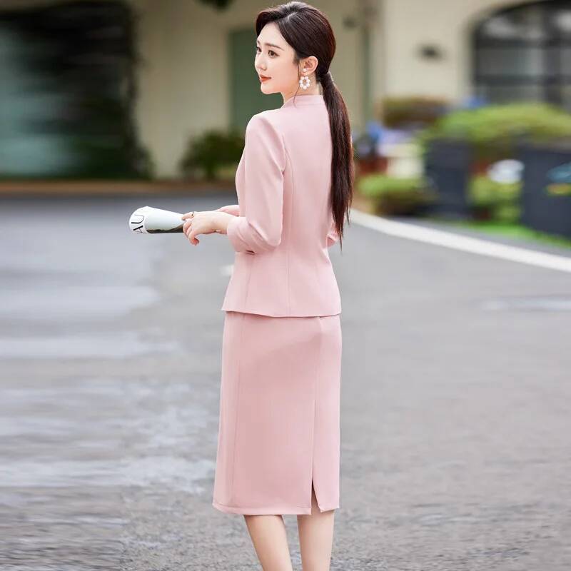 Setelan Bisnis Wanita Ukuran B - Women Formal Wear Stitching ulasan dan harga