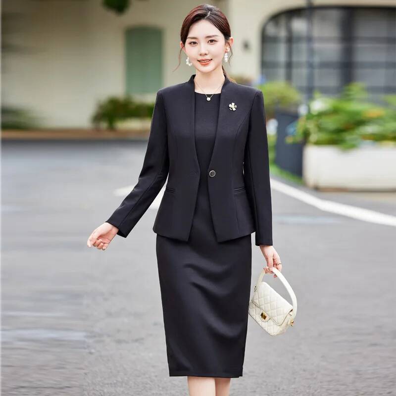 Setelan Bisnis Wanita Ukuran B - Women Formal Wear Stitching ulasan dan harga