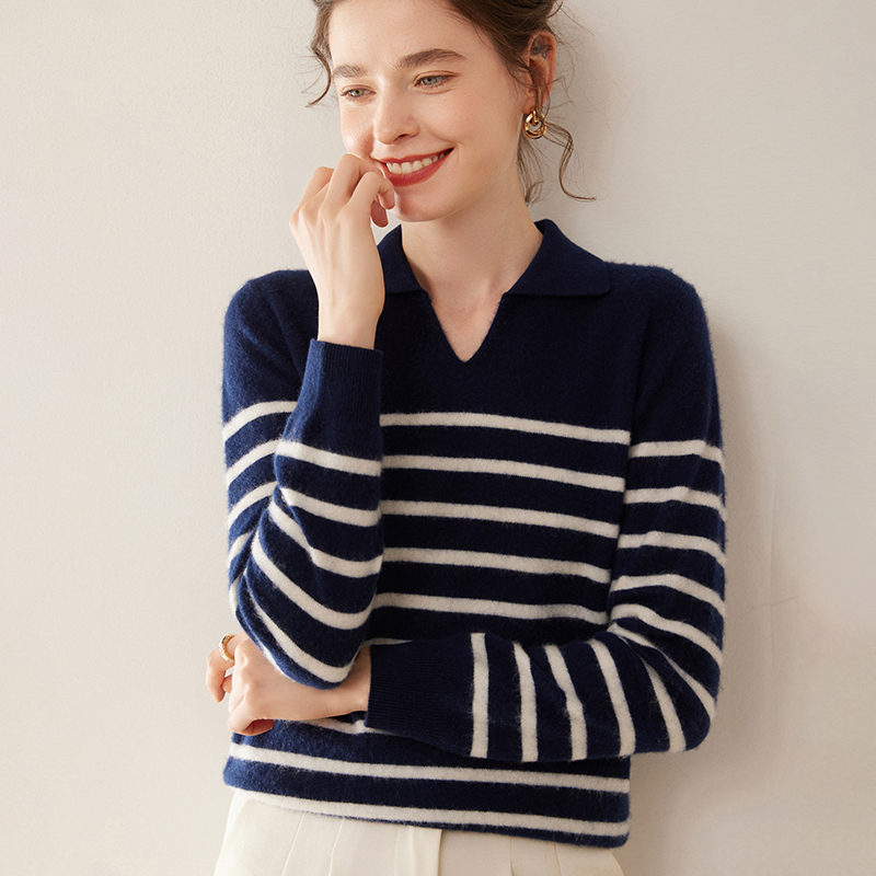 WinvyNee Sweter Bergaris Wol K - Cashmere Sweater Formal ulasan dan harga