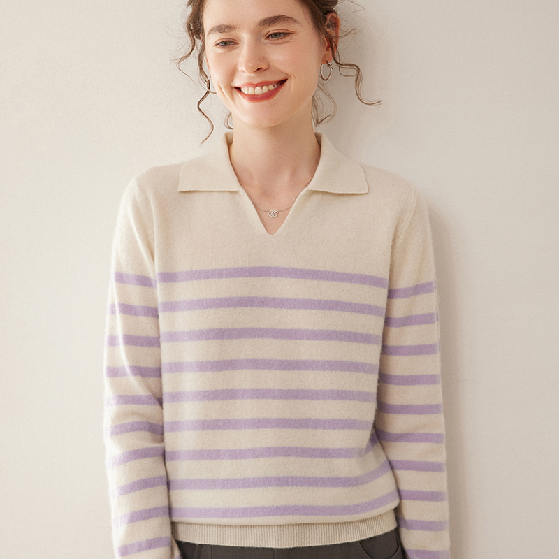 WinvyNee Sweter Bergaris Wol K - Cashmere Sweater Formal ulasan dan harga