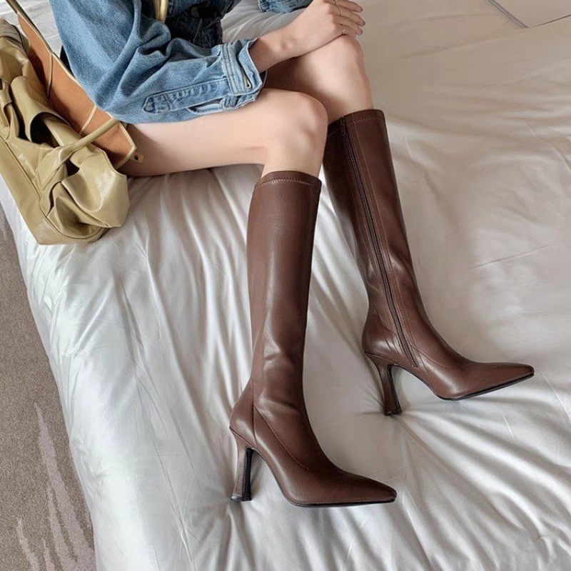 Sepatu Bot Setinggi Lutut Wani - Women Formal Wear Footwear ulasan dan harga