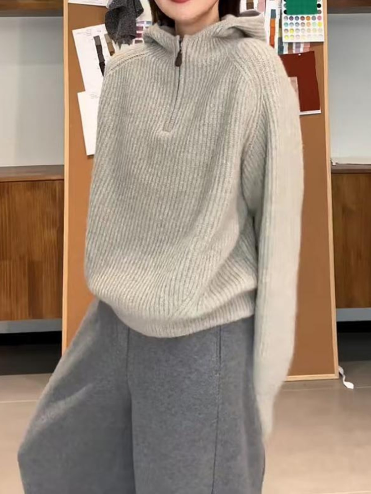 Sweater Jumper Pullover Wanita - Cashmere Sweater Formal ulasan dan harga