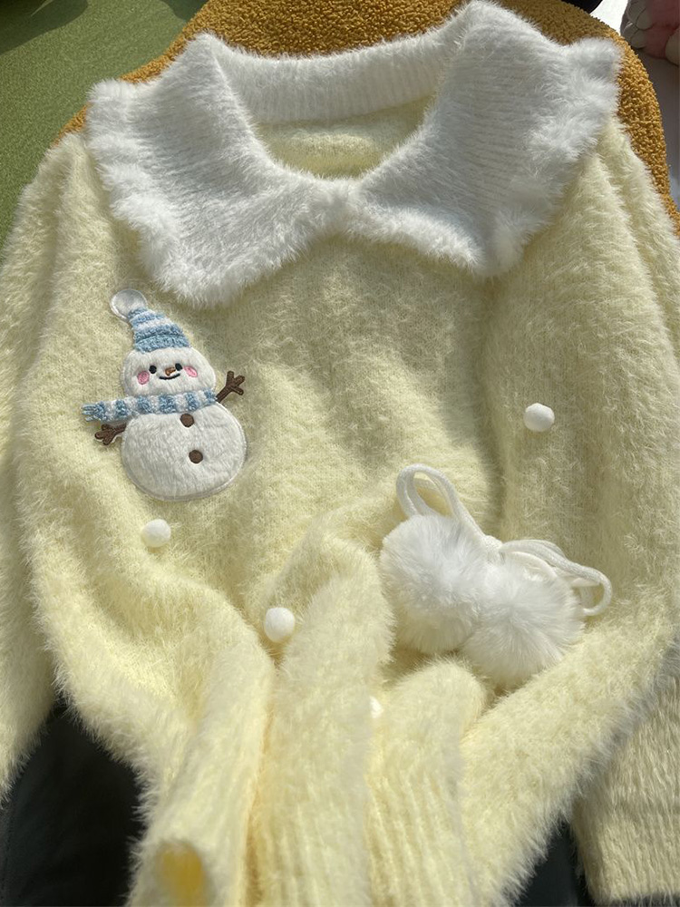 Sweater Kasmir Imitasi Bulu Mi - Cashmere Sweater Formal ulasan dan harga