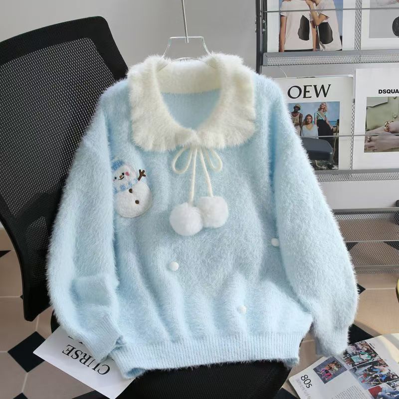 Sweater Kasmir Imitasi Bulu Mi - Cashmere Sweater Formal ulasan dan harga