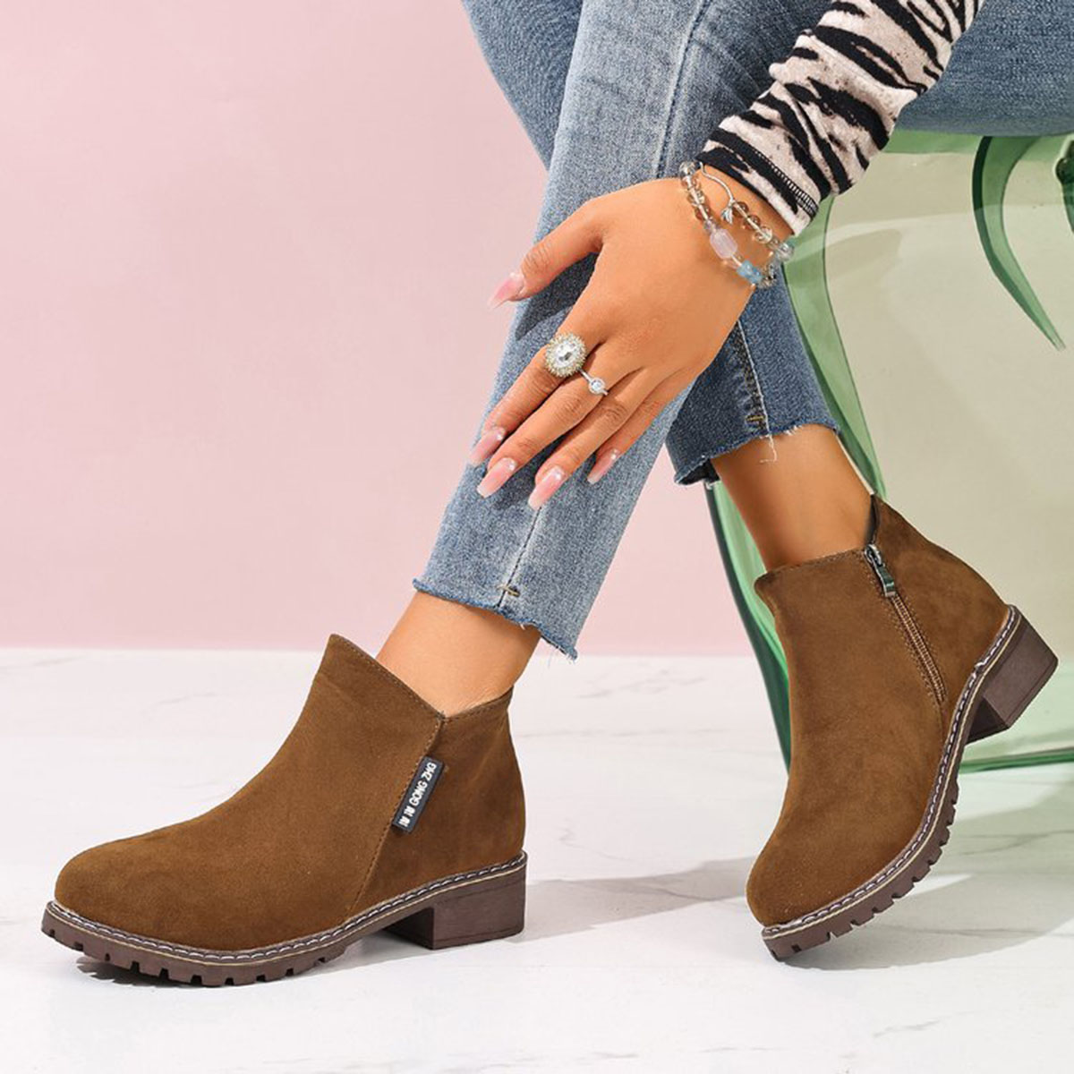 Sepatu Bot Wanita Musim Gugur  - Formal Women'S Wear ulasan dan harga