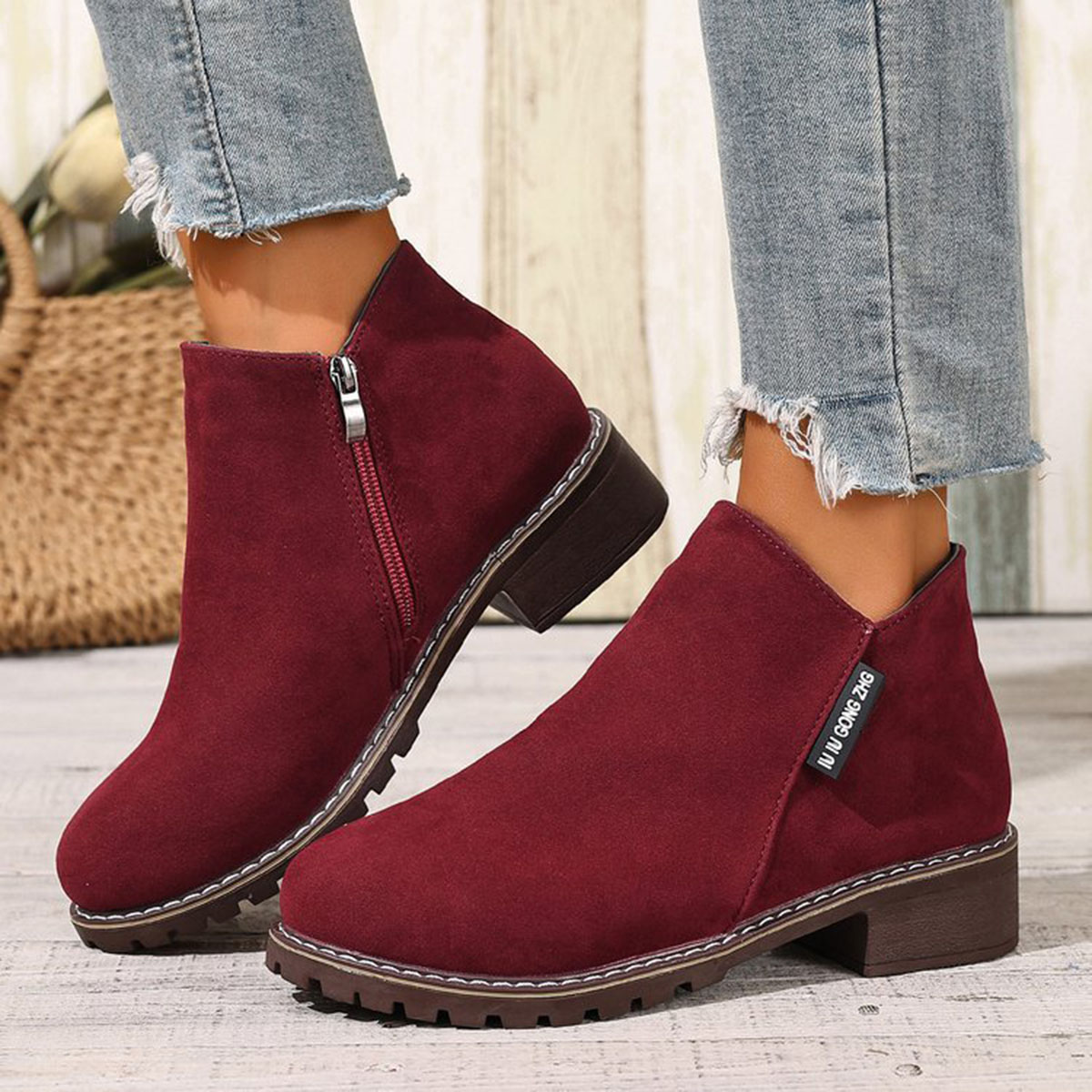 Sepatu Bot Wanita Musim Gugur  - Formal Women'S Wear ulasan dan harga