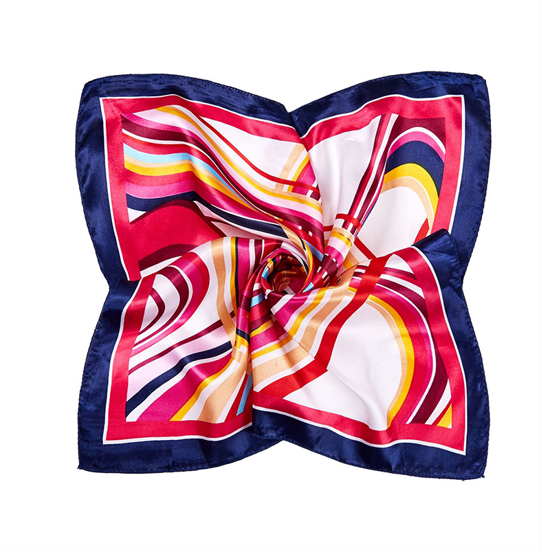 50*50cm syal syal sutra perseg - Scarf Silk Neck ulasan dan harga