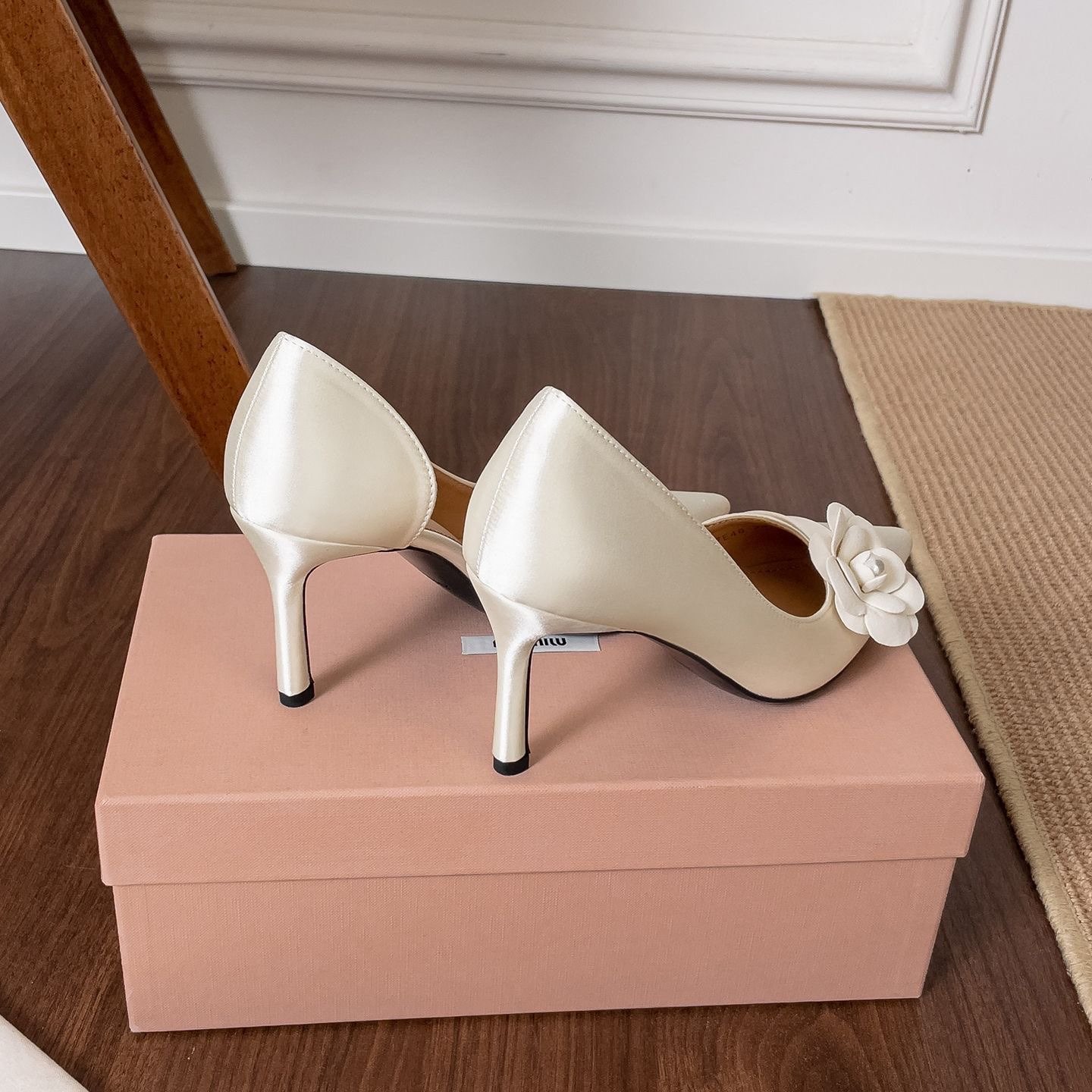 Sepatu Stiletto Satin Berujung - Women Formal Wear Footwear ulasan dan harga