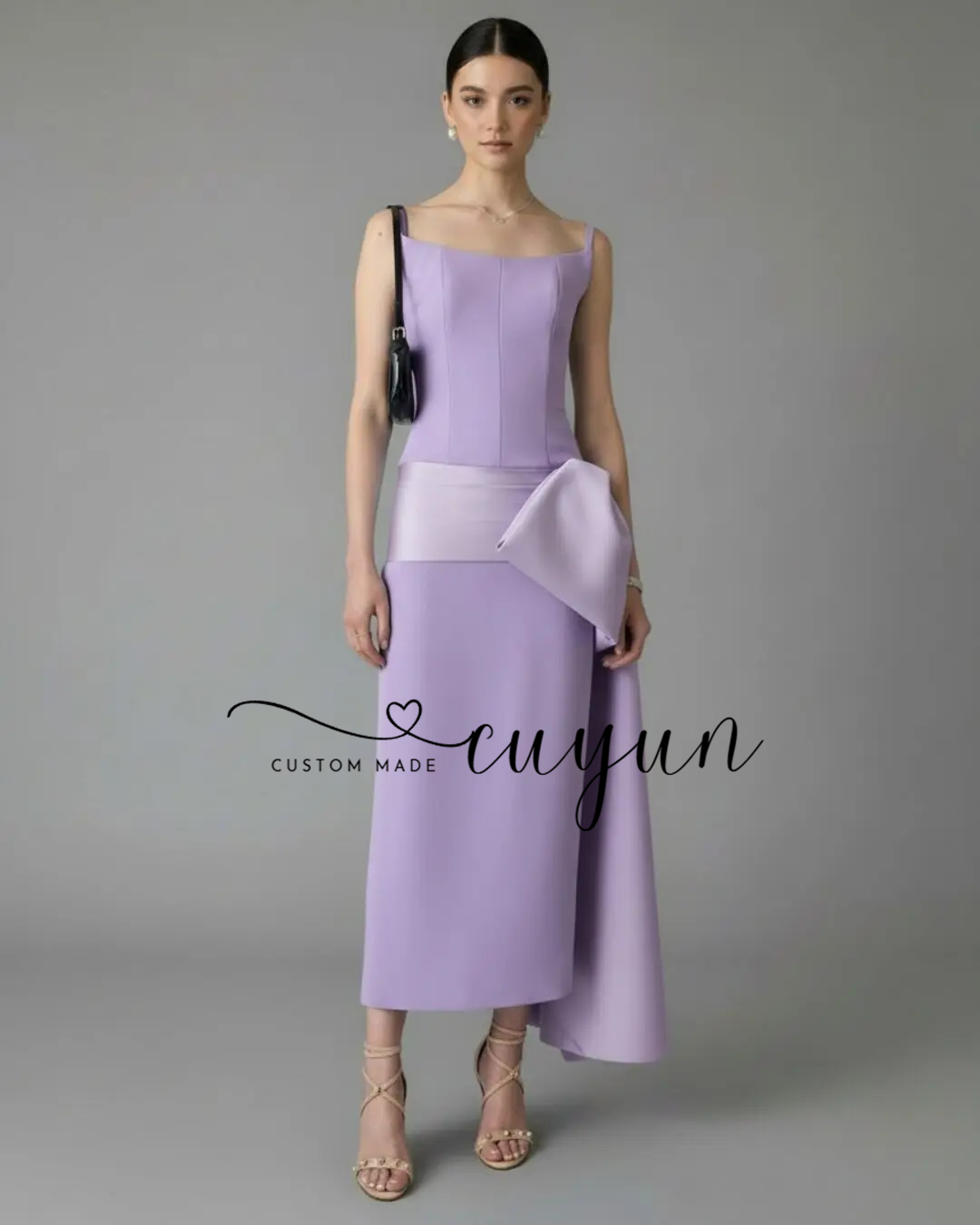 Gaun Pesta Wanita CUYUN untuk  - Women'S Semi Formal Evening Wear ulasan dan harga