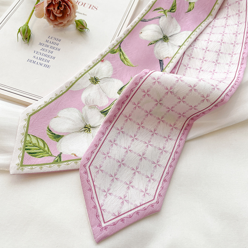 Selendang Sutra Satin Korea Pa - Scarf Silk Neck ulasan dan harga