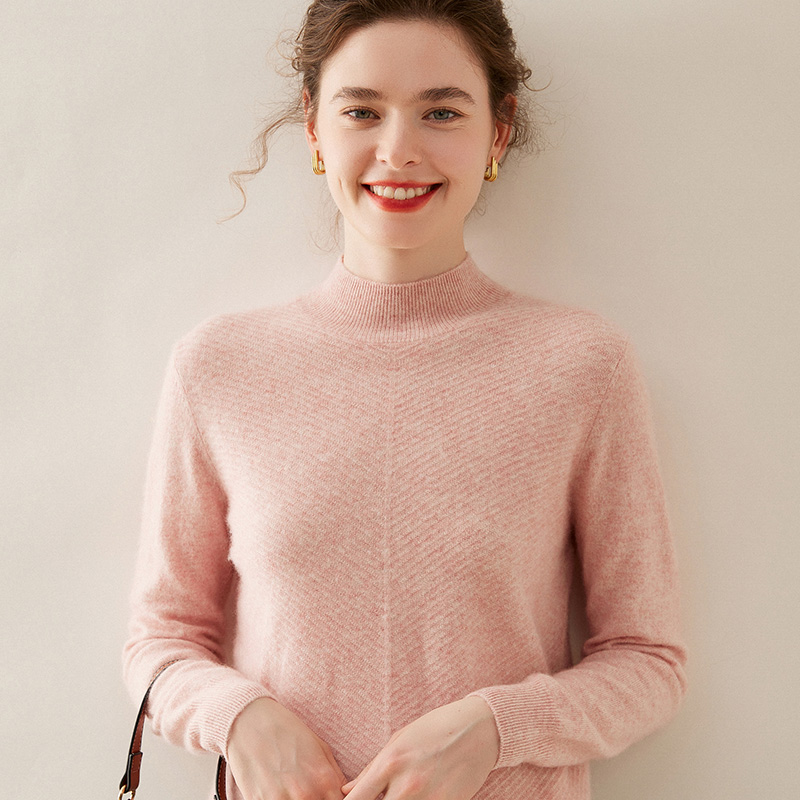 WinvyNee Sweter Wanita Wol Mer - Cashmere Sweater Formal ulasan dan harga