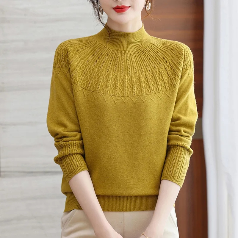 Pakaian Wanita Baru Untuk Musi - Cashmere Sweater Formal ulasan dan harga