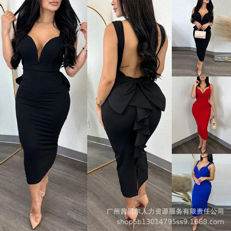 Gaun tambal sulam ruffle pungg - Women Formal Wear Zara ulasan dan harga