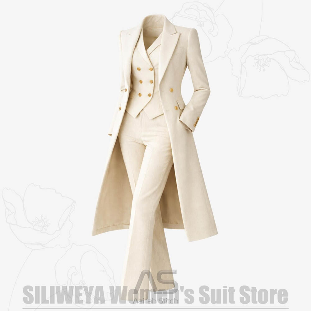 Setelan Wanita 3 Potong Jas Pa - Women Formal Wear Shirts ulasan dan harga