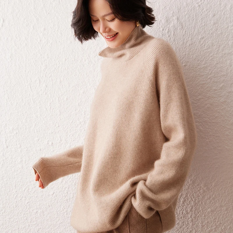 WinvyNee Sweter Kasmir Wanita  - Cashmere Sweater Formal ulasan dan harga