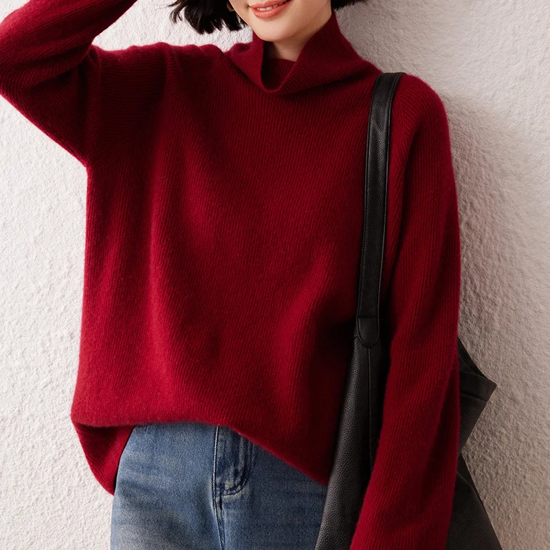 WinvyNee Sweter Kasmir Wanita  - Cashmere Sweater Formal ulasan dan harga