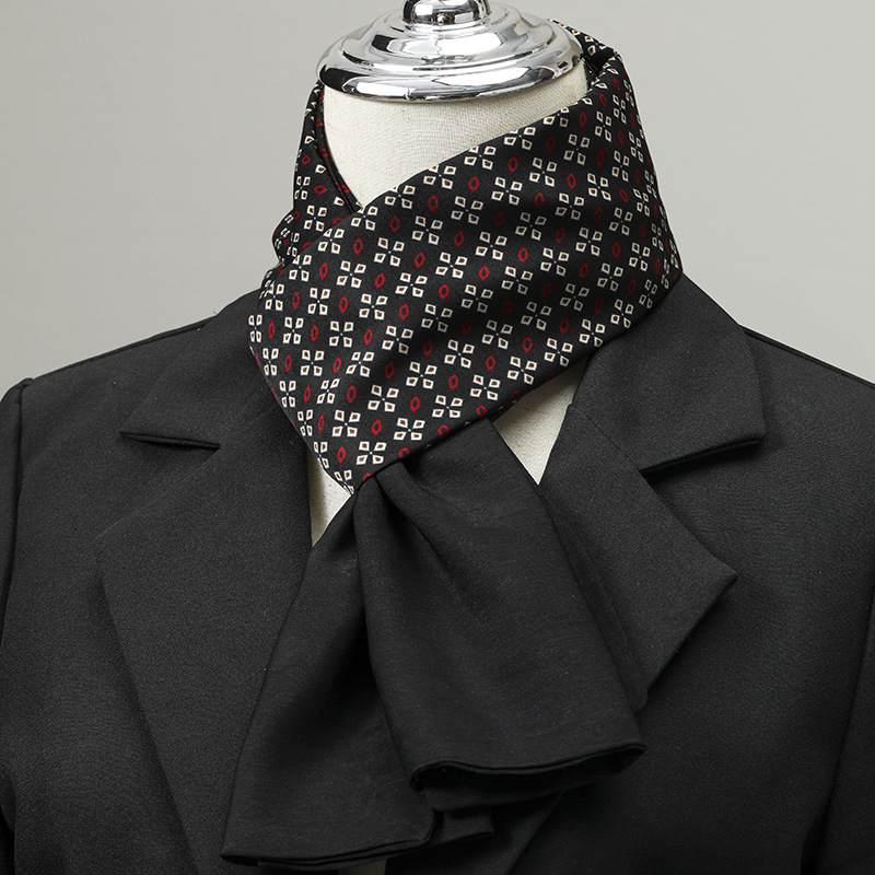 Syal Pria Imitasi Sutra, Syal  - Scarf Silk Neck ulasan dan harga
