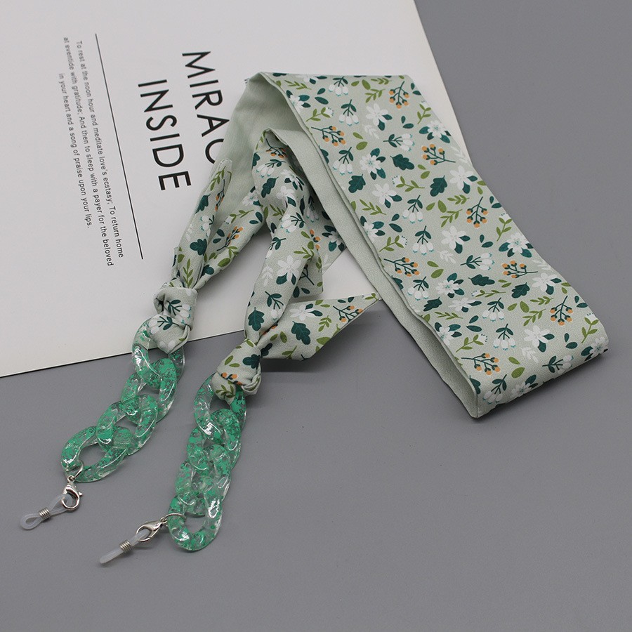 Bohemia syal sutra cetak kacam - Scarf Silk Neck ulasan dan harga