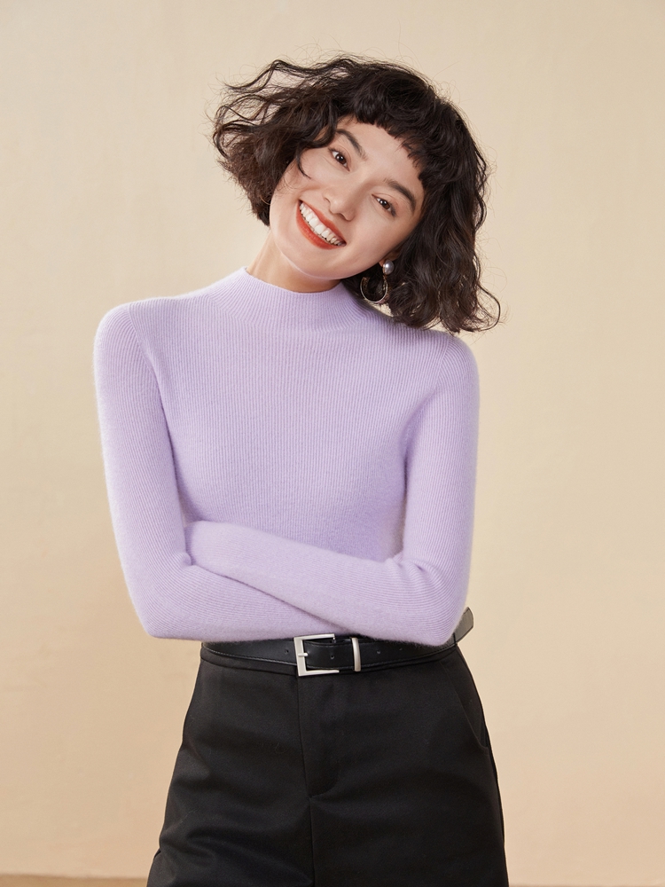 Sweater Kasmir Wanita Musim Gu - Cashmere Sweater Formal ulasan dan harga