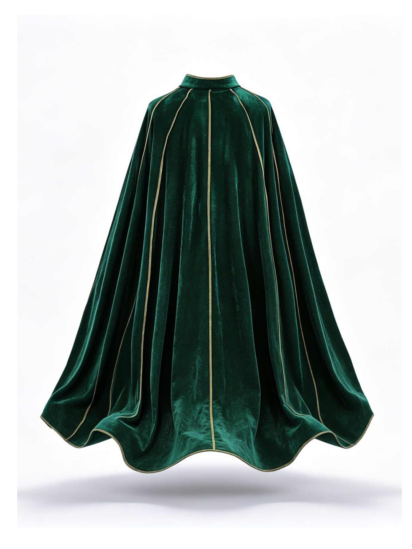 Jubah Beludru Hijau Vintage Wa - Women'S Green Formal Wear ulasan dan harga