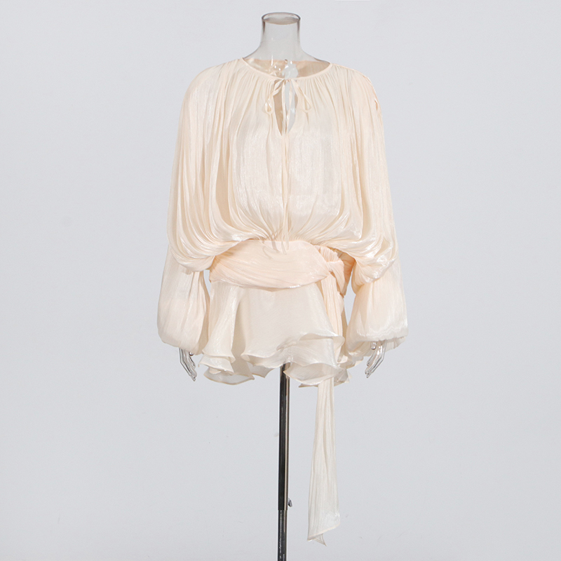 TWOTWINSTYLE gaun Mini blus re - Women Formal Wear Zara ulasan dan harga
