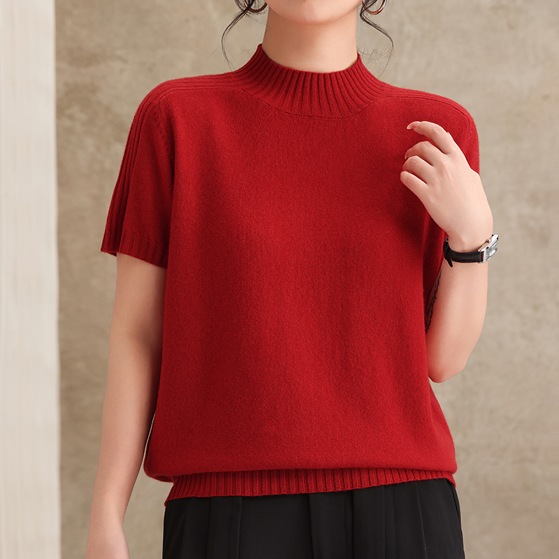 Kaos Sweater Rajut Campuran Ka - Cashmere Sweater Formal ulasan dan harga